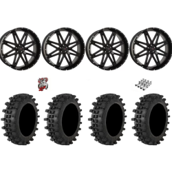 Frontline ACP 40-12-24 Tires on ST-7 Gloss Black (24x9) Wheels