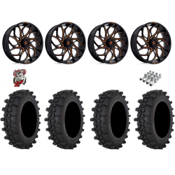 Frontline ACP 35-9.5-20 Tires on Fuel Runner Candy Orange Wheels