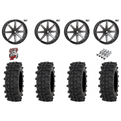 Frontline ACP 33-9.5-20 Tires on STI HD10 Smoke Wheels