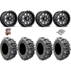 Interco Bogger 27-10-14 Tires on Fuel Maverick Wheels