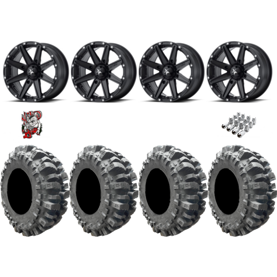 Interco Bogger 30-10-14 Tires on MSA M33 Clutch Wheels