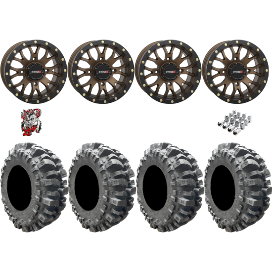 Interco Bogger 30-10-15 Tires on ST-3 Bronze Wheels