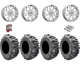 Interco Bogger 35-9.5-20 Tires on Fuel Runner Polished Wheels