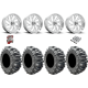 Interco Bogger 33-9.5-20 Tires on Fuel Kompressor Polished Wheels