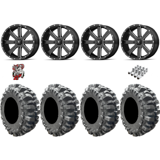 Interco Bogger 35-9.5-20 Tires on MSA M34 Flash Wheels