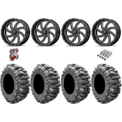 Interco Bogger 35-9.5-20 Tires on MSA M36 Switch Milled Wheels