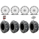 Interco Bogger 35-9.5-20 Tires on MSA M46 Blade Chrome Wheels