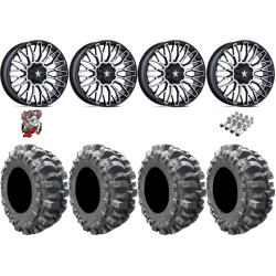 Interco Bogger 33-9.5-20 Tires on MSA M50 Clubber Machined Wheels