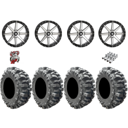 Interco Bogger 33-9.5-20 Tires on STI HD10 Machined Wheels
