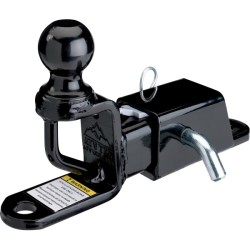 Moose Utility Trio HD Receiver Hitch w/ Ball Mount