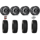 System 3 ATX470 28-10-14 Tires on Fuel Vector Matte Black Wheels