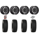 System 3 ATX470 28-10-14 Tires on MSA M45 Portal Gloss Black Milled Wheels