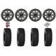 System 3 ATX470 30-10-14 Tires on SB-7 Matte Titanium Beadlock Wheels