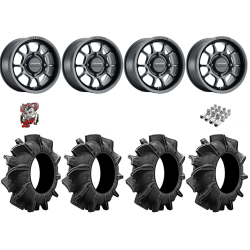 Assassinator Mud Tires 29.5-8-14 on Method 409 Matte Black Wheels