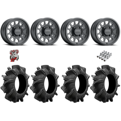 Assassinator Mud Tires 29.5-8-14 on Method 414 Matte Black Wheels