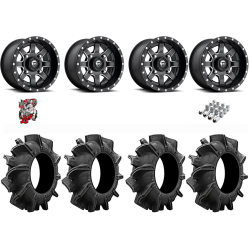 Assassinator Mud Tires 28-10-14 on Fuel Maverick D538 Wheels