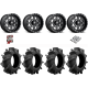 Assassinator Mud Tires 32-8-14 on Fuel Maverick Wheels