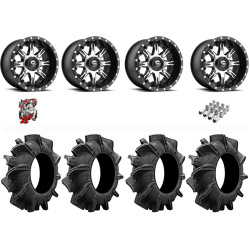 Assassinator Mud Tires 28-10-14 on Fuel Nutz D541 Wheels