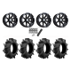 Assassinator Mud Tires 28x10-14 on MSA M12 Diesel Wheels