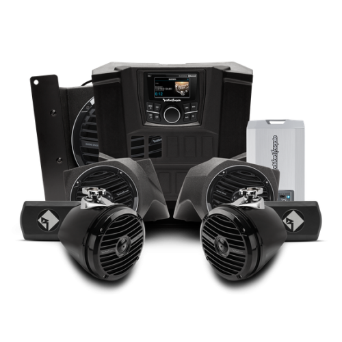 Polaris Ranger Full Size 2015-2017 - Rockford Fosgate Stage-4 Stereo kit