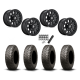 BFGoodrich Mud-Terrain KM3 30x10-15 (8ply) Radial Tires on Fuel Tactic Matte Black Wheels