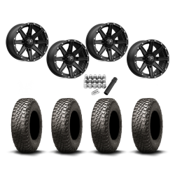 BFGoodrich Mud-Terrain KM3 32x10-14 Tires on MSA M33 Clutch Wheels