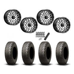 BFGoodrich Mud-Terrain KM3 32x10-14 Tires on MSA M38 Brute Wheels