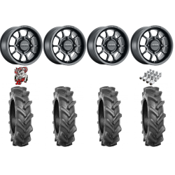 BKT AT 171 28-9-14 Tires on Method 409 Matte Black Wheels