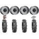 BKT AT 171 30-9-14 Tires on Method 411 Gloss Titanium Wheels