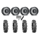 BKT AT 171 28x9-14 Tires on Method 414 Matte Black Wheels