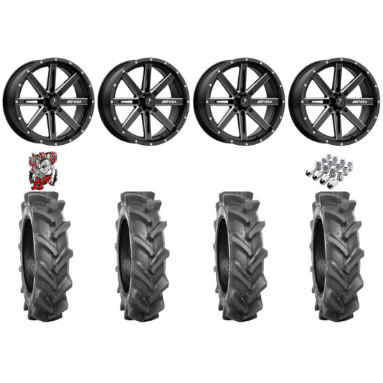 BKT AT 171 28-9-14 Tires on MSA M41 Boxer Wheels