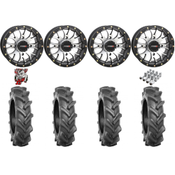 BKT AT 171 28-9-14 Tires on ST-3 Machined Wheels