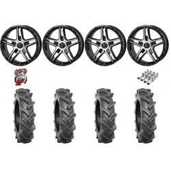 BKT AT 171 37-9-22 Tires on Frontline 505 Machined Wheels