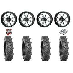 BKT AT 171 35-9-20 Tires on Frontline 556 Machined Wheels