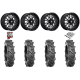 BKT AT 171 35-10-18 Tires on Fuel Stroke Wheels