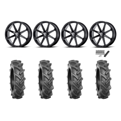 BKT AT 171 35x9-20 Tires on MSA M12 Diesel Wheels