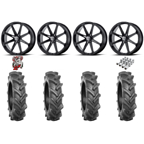 BKT AT 171 37-9-22 Tires on MSA M12 Diesel Wheels