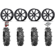 BKT AT 171 33-9-20 Tires on MSA M12 Diesel Wheels