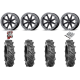 BKT AT 171 33-8-18 Tires on MSA M31 Lok2 Beadlock Wheels