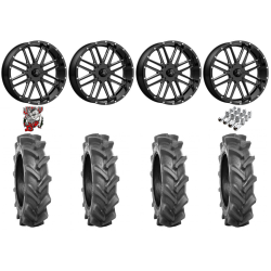 BKT AT 171 35-10-18 Tires on MSA M35 Bandit Wheels
