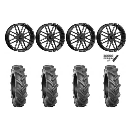 BKT AT 171 33x9-20 Tires on MSA M35 Bandit Wheels