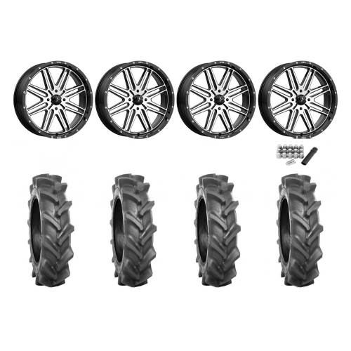 BKT AT 171 35x10-18 Tires on MSA M37 Brute Beadlock Wheels