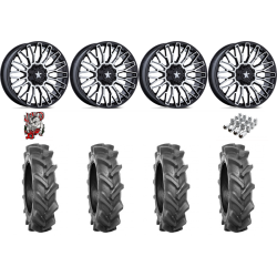 BKT AT 171 33-9-20 Tires on MSA M50 Clubber Machined Wheels