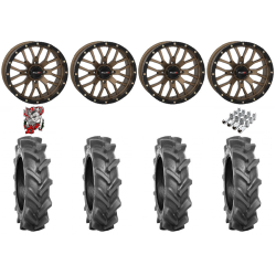 BKT AT 171 33-8-18 Tires on ST-3 Bronze Wheels