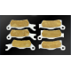Wild Boar Brass Brake Pads for Can-Am Outlander 1000 (2012-Current)
