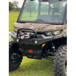 ​Can-Am Defender Front Winch Bumper with LED Lights (2020-Up)