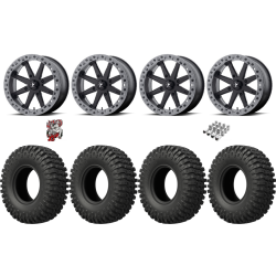 EFX MotoCrusher 37-10-18 Tires on MSA M31 Lok2 Beadlock Wheels