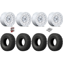 EFX MotoCrusher 35-10-15 Tires on Fuel Rincon Machined Beadlock Wheels