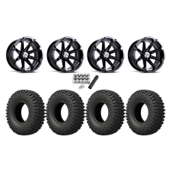 EFX MotoCrusher 33x10-15 Tires on MSA M12 Diesel Wheels