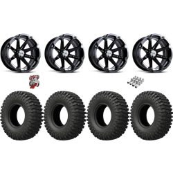 EFX MotoCrusher 33-10-15 Tires on MSA M12 Diesel Wheels